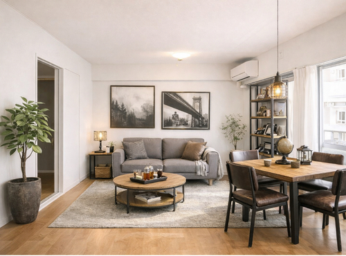 南向きの陽だまりで、家族の時間を